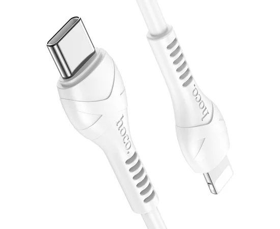 Дата кабель Hoco X55 Trendy Type-C to Lightning (1m) White