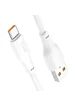 Дата кабель Hoco X93 Force USB to Type-C 100W (1m) White
