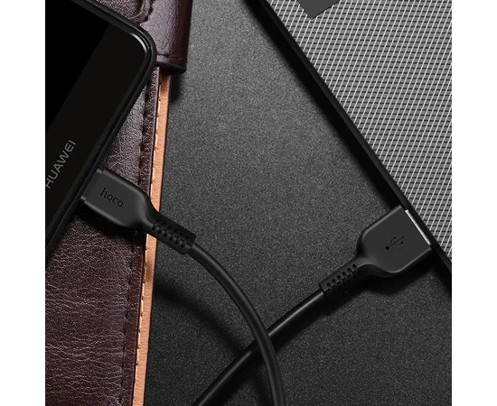 Дата кабель Hoco X13 USB to Type-C (1m) Черный