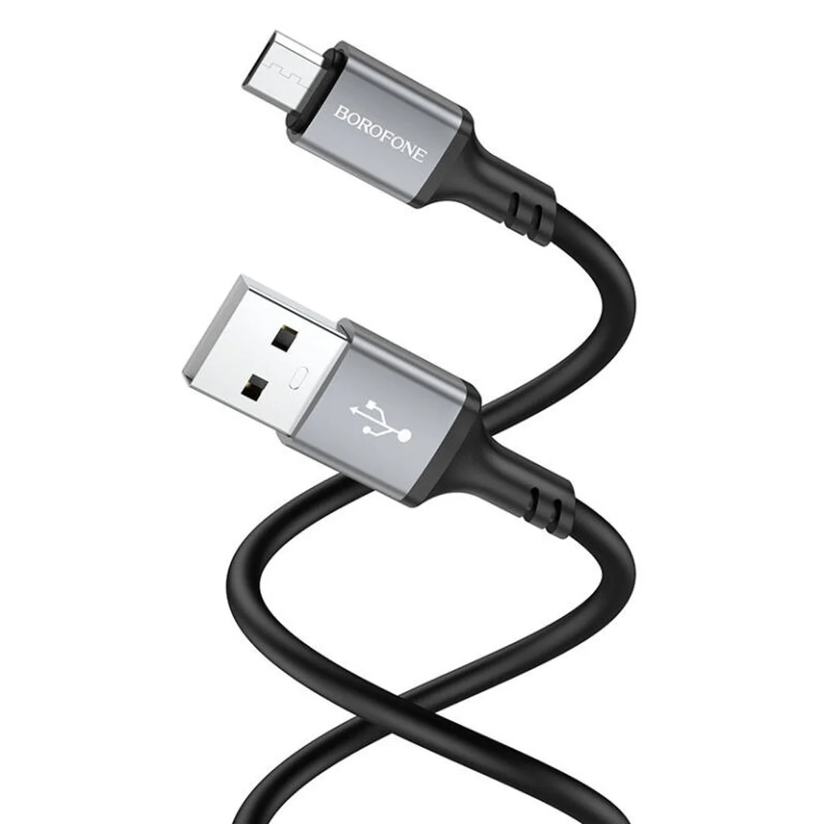 Дата кабель Borofone BX83 Famous USB to Micro-USB Black
