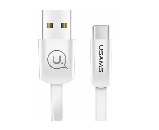 Дата кабель USAMS US-SJ200 USB to Type-C 2A (1.2m) Белый