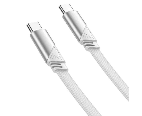 Дата кабель Hoco U119 Machine charging data Type-C to Type-C 60W (1.2m) Gray