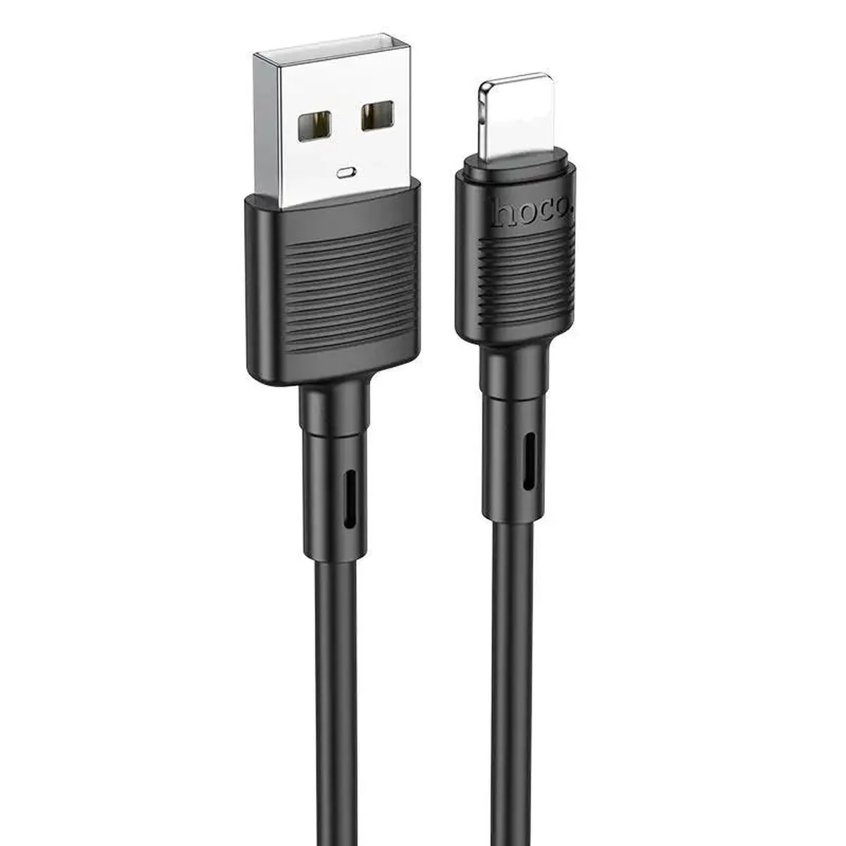 Дата кабель Hoco X83 Victory USB to Lightning (1m) Black