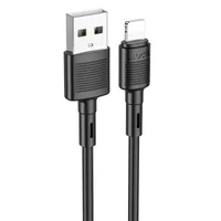 Дата кабель Hoco X83 Victory USB to Lightning (1m) Black
