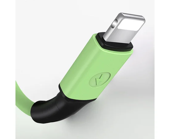 Дата кабель USAMS US-SJ434 U52 USB to Lightning (1m) Зеленый