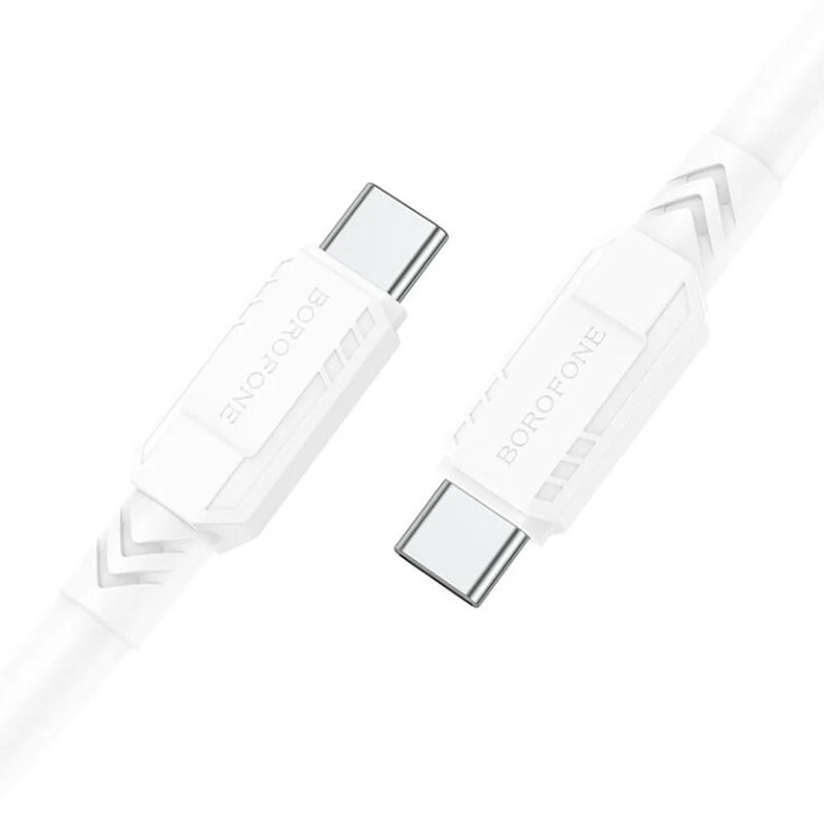 Дата кабель Borofone BX81 Type-C to Type-C 60W (1m) Белый