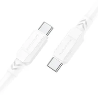 Дата кабель Borofone BX81 Type-C to Type-C 60W (1m) Белый