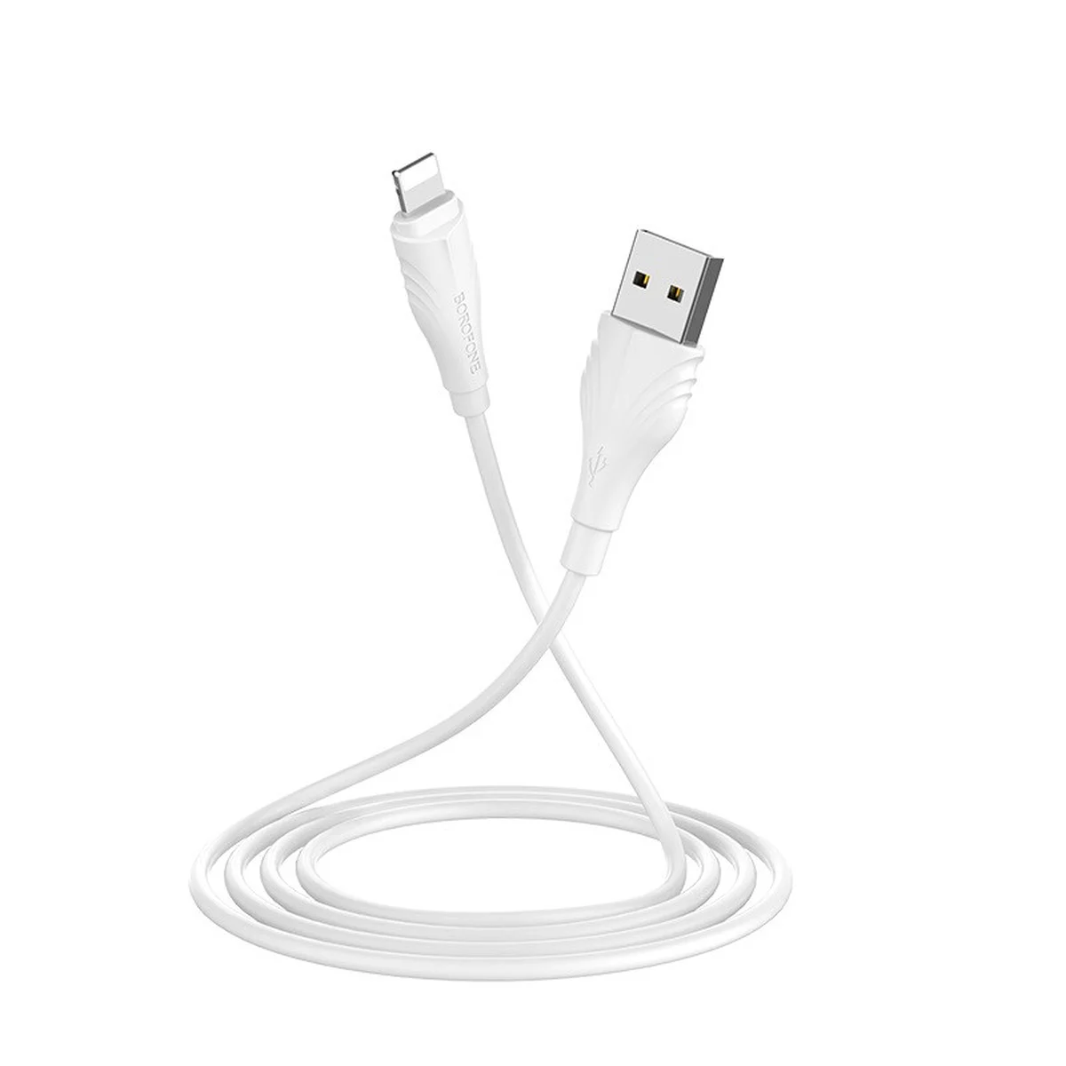 Дата кабель Borofone BX18 Optimal USB to Lightning (3m) Белый