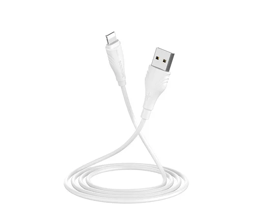 Дата кабель Borofone BX18 Optimal USB to Lightning (3m) Белый
