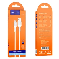Дата кабель Hoco X65 "Prime" USB to MicroUSB (1m) Белый
