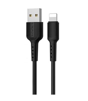 Дата кабель Borofone BX16 USB to Lightning (1m) Чорний