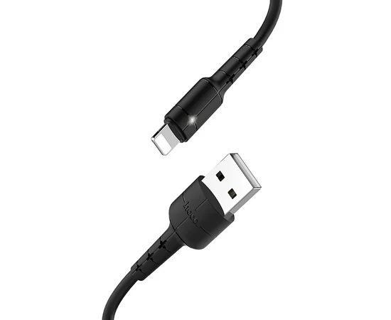 Дата кабель Hoco X30 Star Lightning Cable 2A (1.2m) Красный