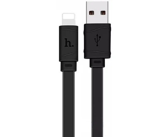 Дата кабель Hoco X5 Bamboo USB to Lightning (100см) Черный