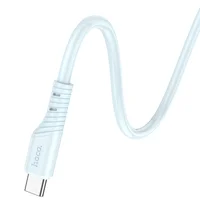 Дата кабель Hoco X97 Crystal color USB to Type-C (1m) Light blue