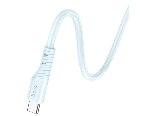 Дата кабель Hoco X97 Crystal color USB to Type-C (1m) Light blue