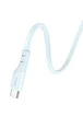 Дата кабель Hoco X97 Crystal color USB to Type-C (1m) Light blue