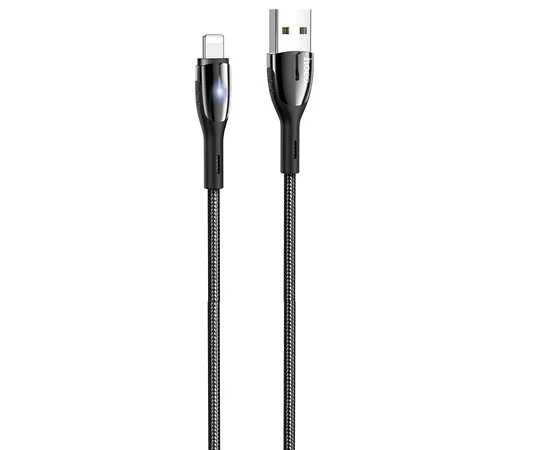 Дата кабель Hoco U89 "Safeness" Lightning (1.2 m) Черный