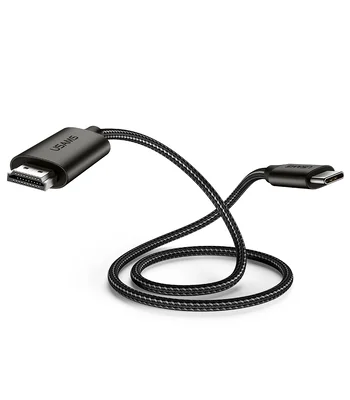 Адаптер USAMS US-SJ282 U22 HDMI 4K HD to Type-C Черный