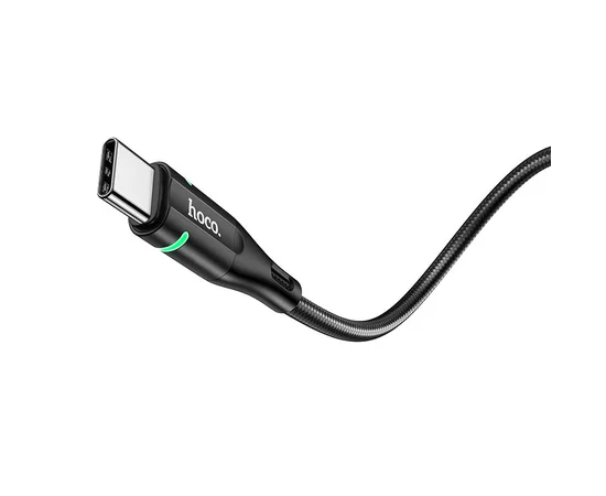 Дата кабель Hoco U93 "Shadow" Type-C (1.2 m) Черный