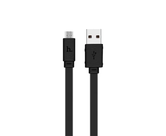 Дата кабель Hoco X5 Bamboo USB to MicroUSB (100см) Черный