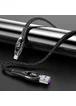 Дата кабель Usams US-SJ422 U36 Digital Display USB to Type-C 5A (1.2m) Черный