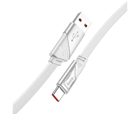 Дата кабель Hoco U119 Machine charging data USB to Type-C 5A (1.2m) Gray