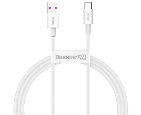 Дата кабель Baseus Superior Series Fast Charging USB to Type-C PD 66W (2m) (CATYS-A) Белый
