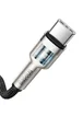Дата кабель Baseus Cafule Series Metal Type-C to Type-C 100W (1m) Чорний