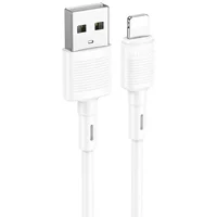 Дата кабель Hoco X83 Victory USB to Lightning (1m) White
