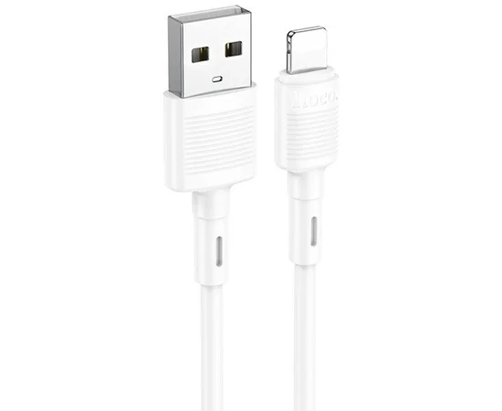 Дата кабель Hoco X83 Victory USB to Lightning (1m) White