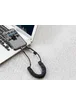 Дата кабель Baseus Double Spring (компактный) USB to Lightning 2A (1m) Черный