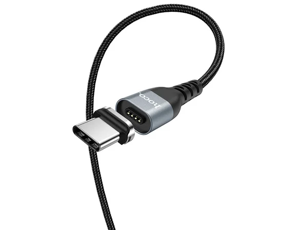 Дата кабель Hoco U96 "Traveller magnetic" Type-C (1.2m) Черный