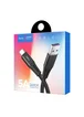 Дата кабель Hoco X22 5A Quick Charger Type-C Cable (1m) Черный