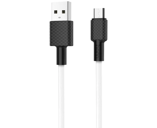 Дата кабель Hoco X29 Superior Style Micro USB Cable 2A (1m) white