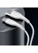 Дата кабель Usams US-SJ376 U38 Type-C 5A Fast Charging & Data Cable 1m Белый