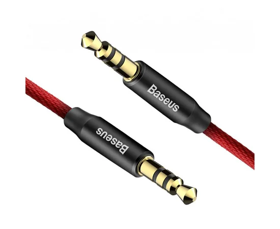 Аудио кабель Aux Baseus Yiven M30 (1.5m) (CAM30-CS) Черный / Красный