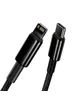 Дата кабель Baseus Tungsten Gold Type-C to Lightning PD 20W (1m) (CATLWJ) Черный