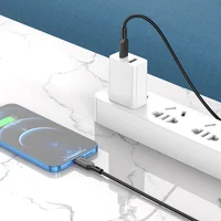 Дата кабель Borofone BX70 Type-C to Lightning 20W (1m) Черный