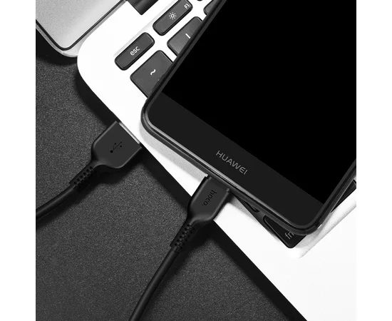 Дата кабель Hoco X13 USB to Type-C (1m) Черный