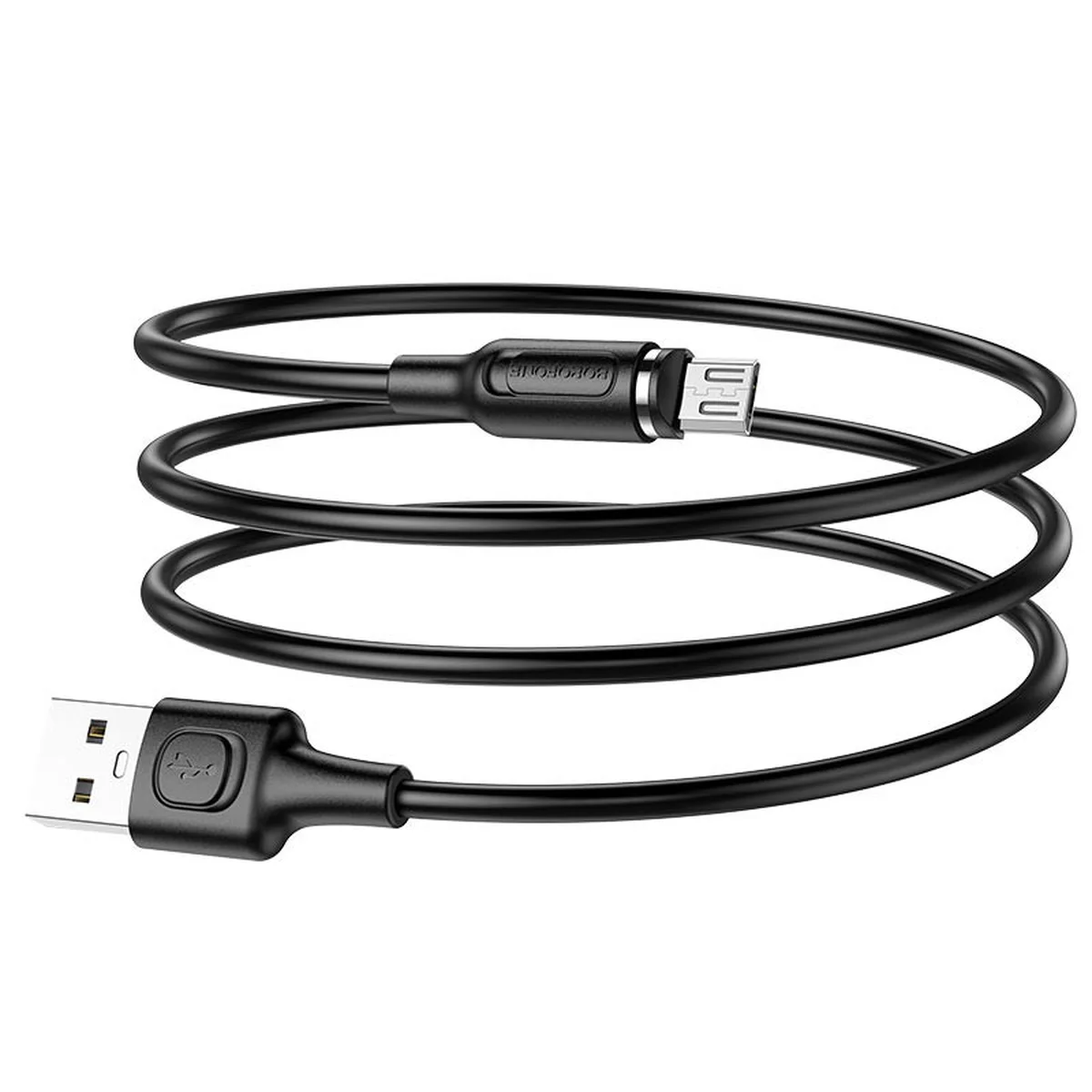 Дата кабель Borofone BX41 Amiable USB to MicroUSB (1m) Черный