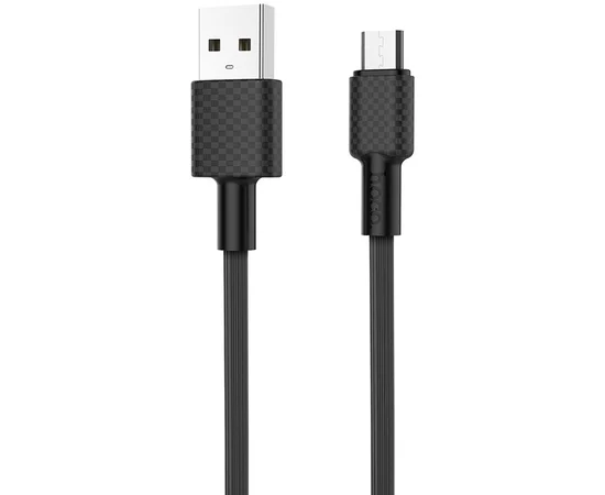 Дата кабель Hoco X29 Superior Style Micro USB Cable 2A (1m) Black