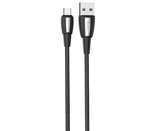 Дата кабель Hoco X39 "Titan" MicroUSB (1m) Черный