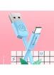 Дата кабель USAMS US-SJ200 USB to Type-C 2A (1.2m) Голубой