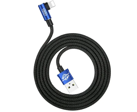 Дата кабель Baseus MVP Elbow Lightning Cable 2.4A (1m) (CALMVP) blue