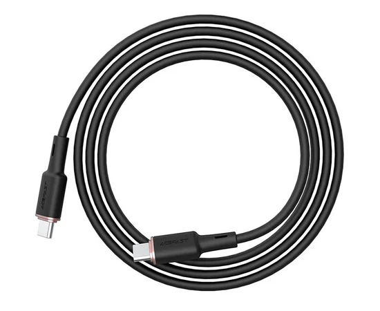 Дата кабель Acefast C2-03 USB-C to USB-C zinc alloy silicone (1m) Black