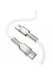 Дата кабель Baseus Cafule Series Metal Type-C to Type-C 100W (1m) Білий