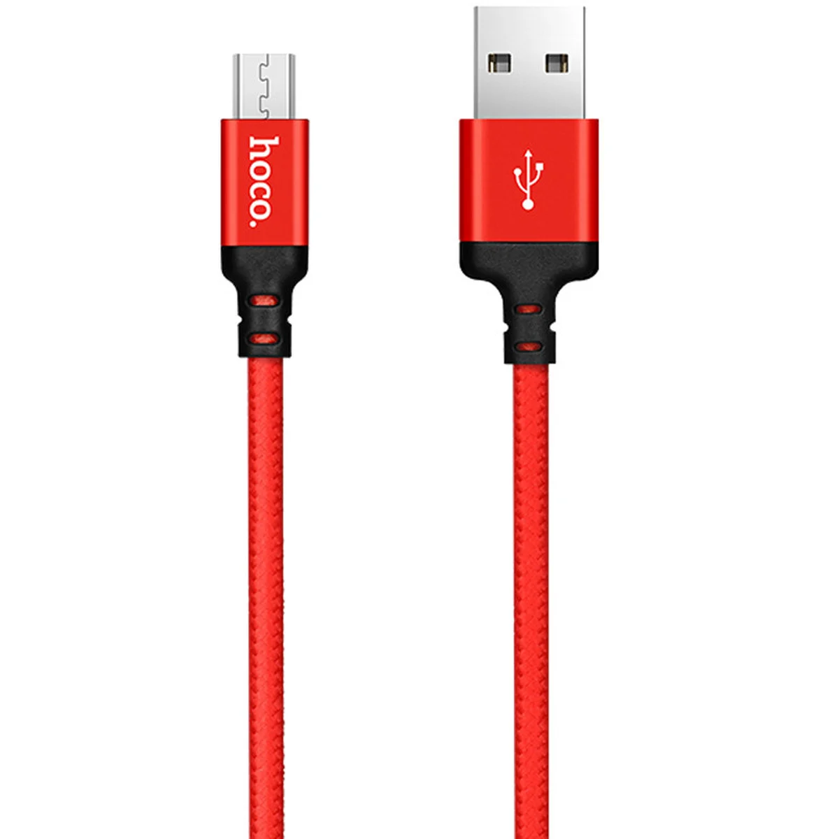 Дата кабель Hoco X14 Times Speed Micro USB Cable (1m) Красный