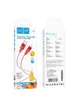 Дата кабель Hoco X99 Crystal Junction USB to MicroUSB (1.2m) Red