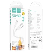 Дата кабель Hoco X97 Crystal color USB to Type-C (1m) White