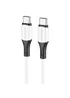 Дата кабель Borofone BX79 Type-C to Type-C 60W (1m) Білий